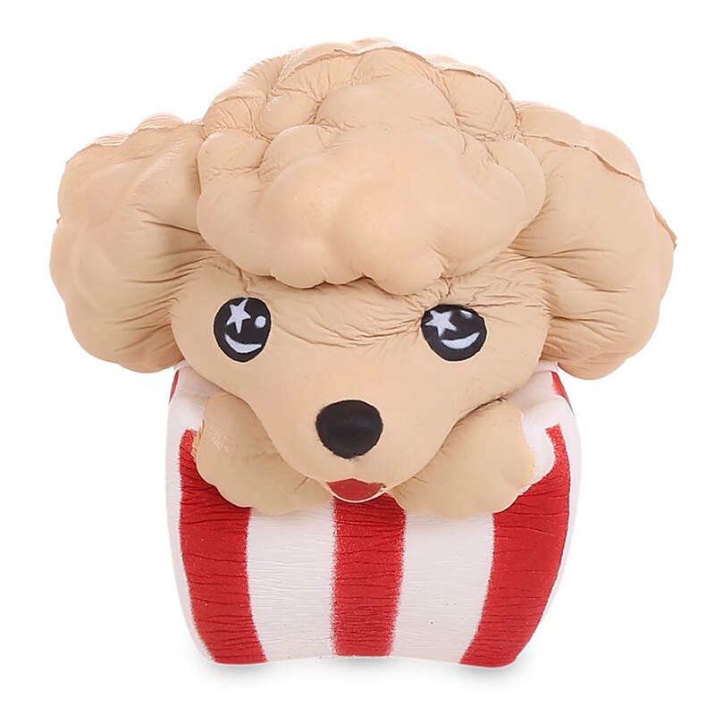 Cute Popcorn Dog Squishies Slow Rising Simulation Scented Soft Squeeze